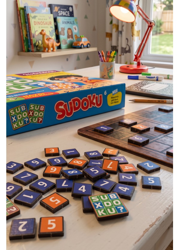 AHŞAP SUDOKU / Zeka Mantık Strateji Oyunu